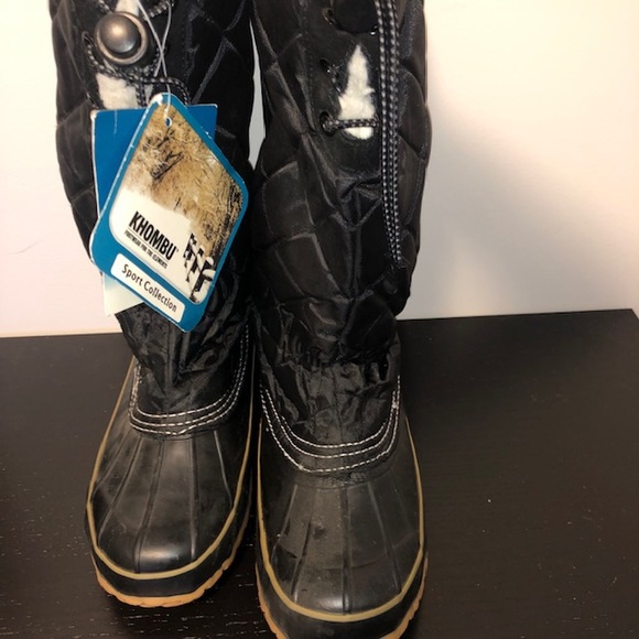 NWT Khombu snow winter and ski boots size 8 Steel shank - Picture 2 of 8